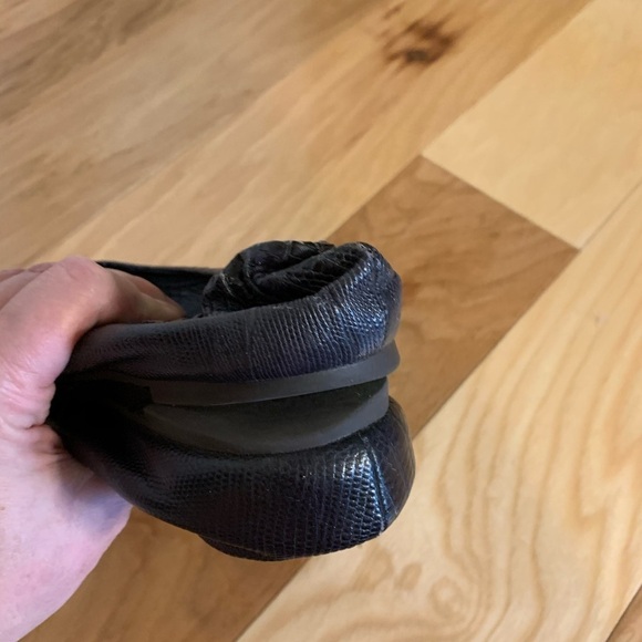 Tory Burch purple lizard embossed Reva 7 - Picture 5 of 5